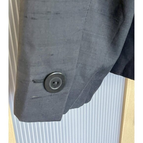 MAX MARA Womens Blazer Size 6 Black Lined Short Classic Jacket Career Designer - Picture 5 of 6